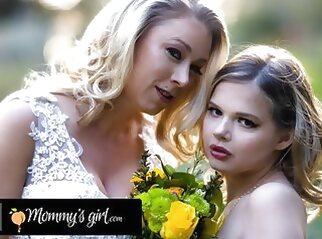 hairy spanking MOMMY'S GIRL - Bridesmaid Katie Morgan Bangs Hard Her Stepdaughter Coco Lovelock Before Her Wedding blonde milf